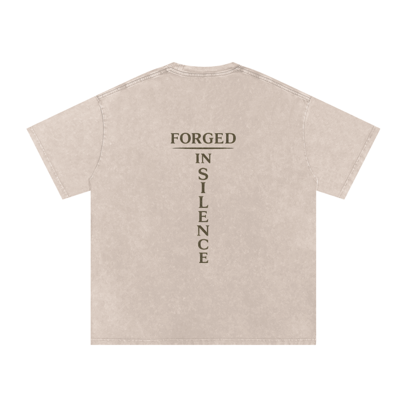 Snow Washed Oversized T-Shirt