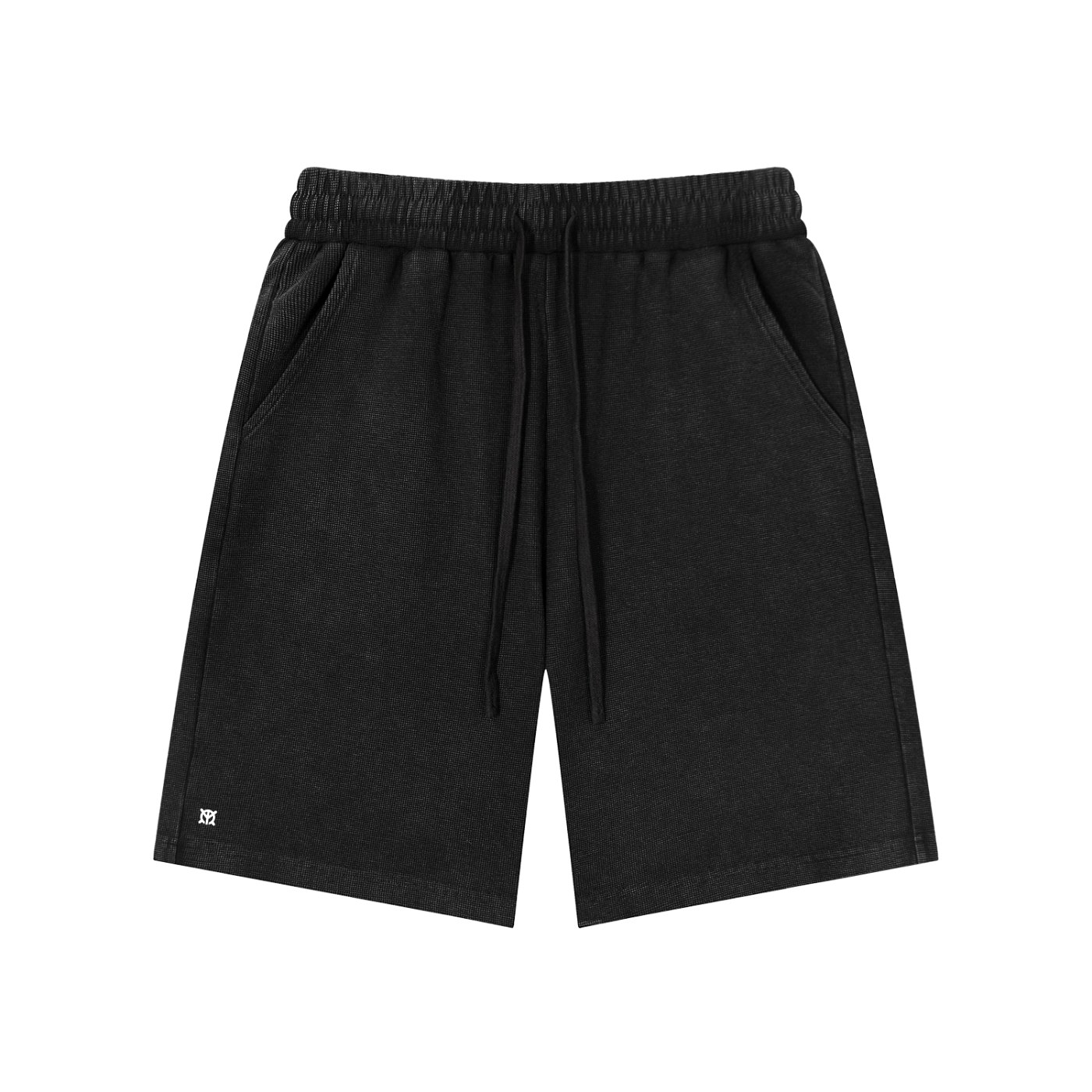 Mineral Wash Waffle Knit Shorts