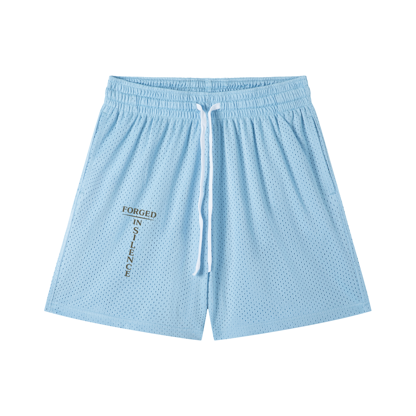 Mesh Drawstring Shorts