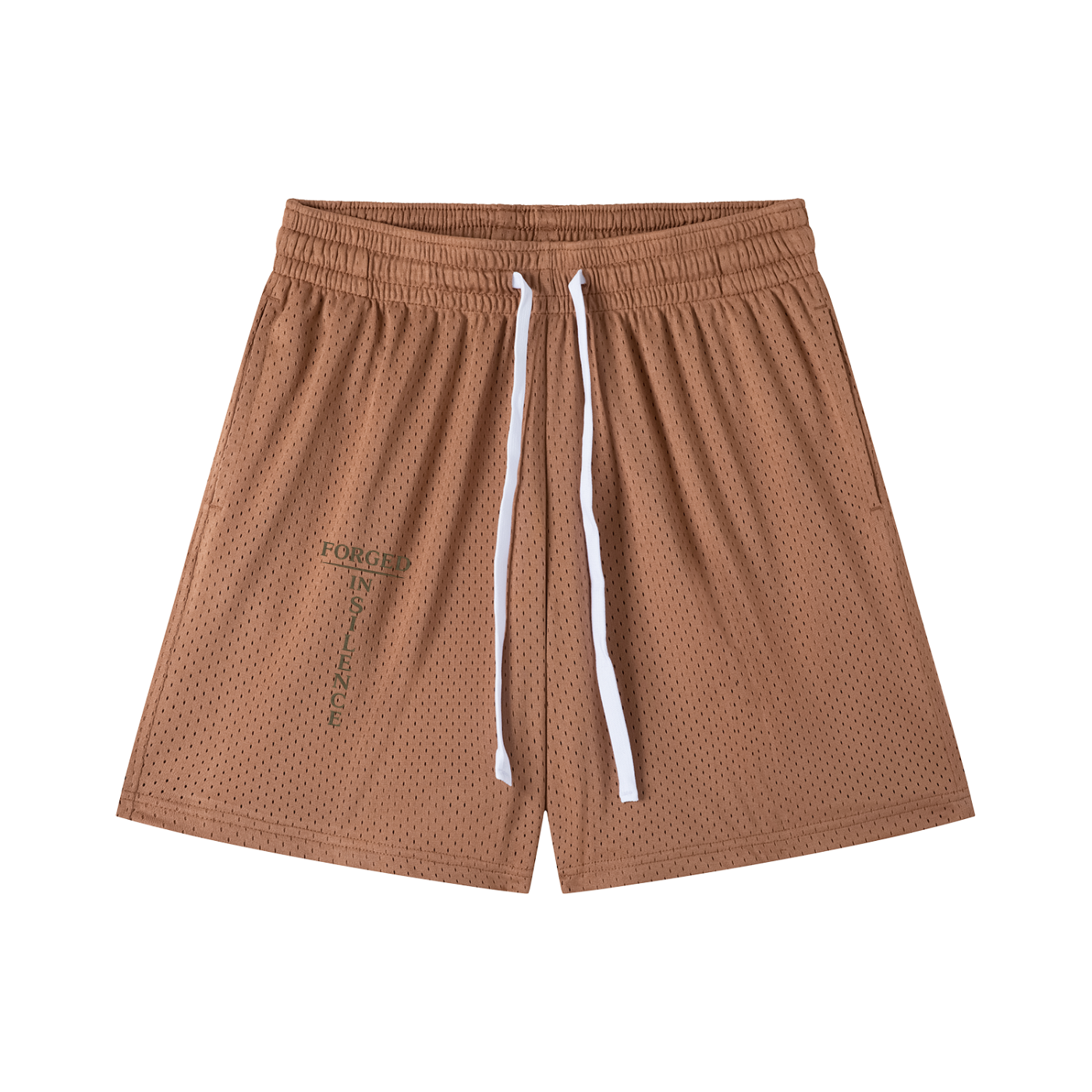 Mesh Drawstring Shorts