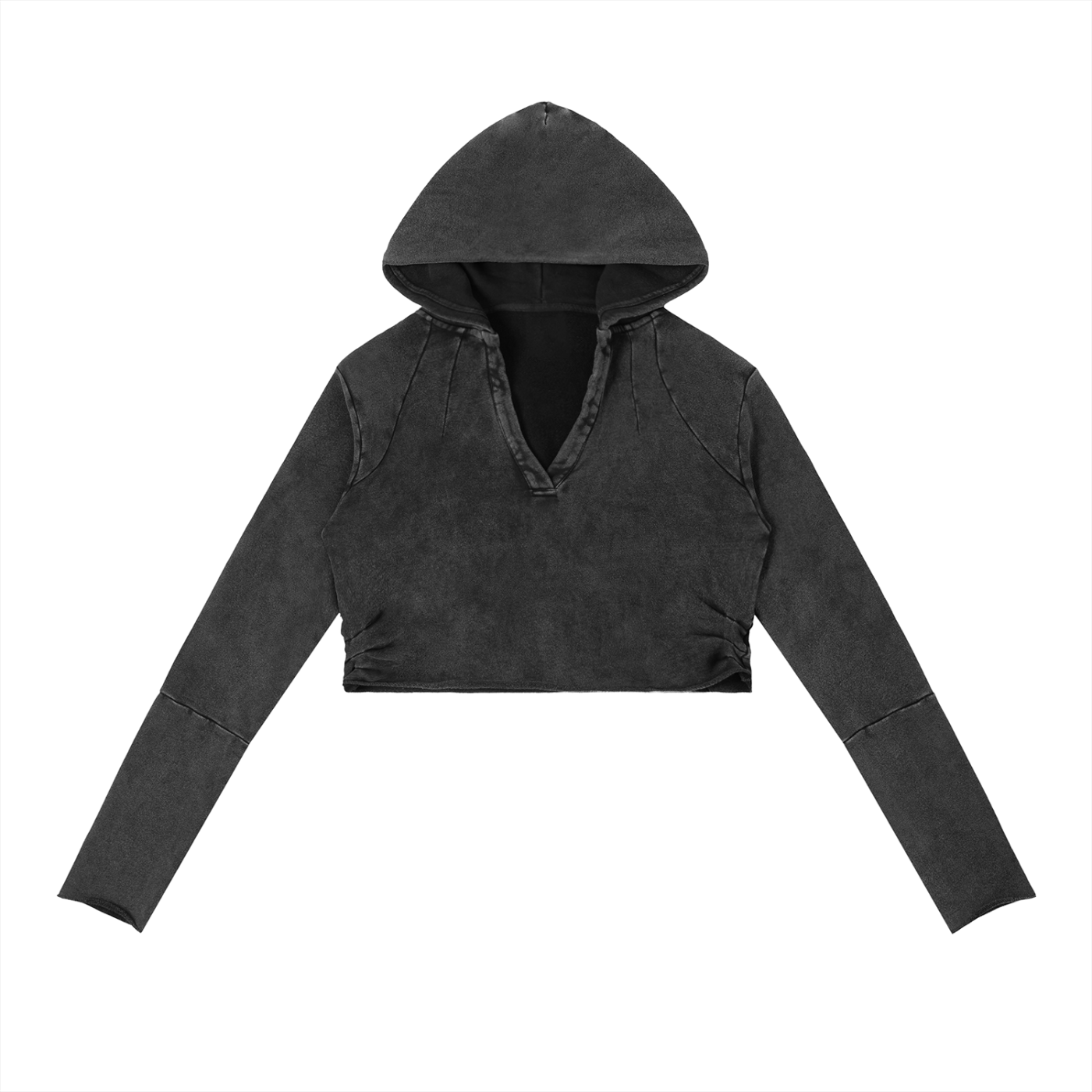 Vintage Washed Edge Hoodie