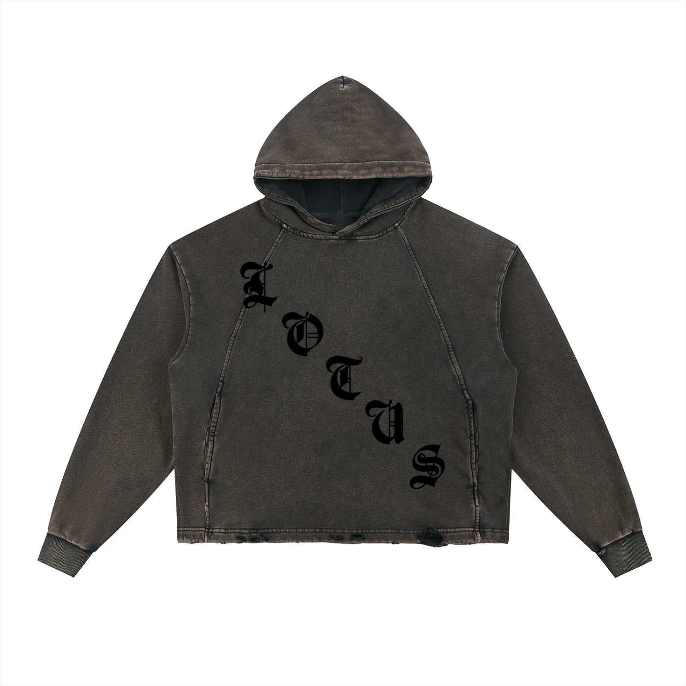 Vintage "Lotus Skull" Hoodie