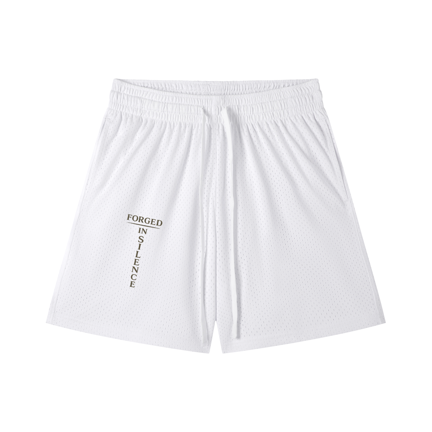 Mesh Drawstring Shorts