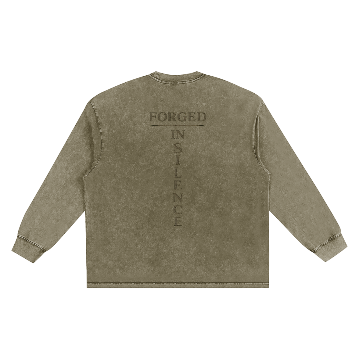 Snow Washed Long-Sleeve T-Shirt