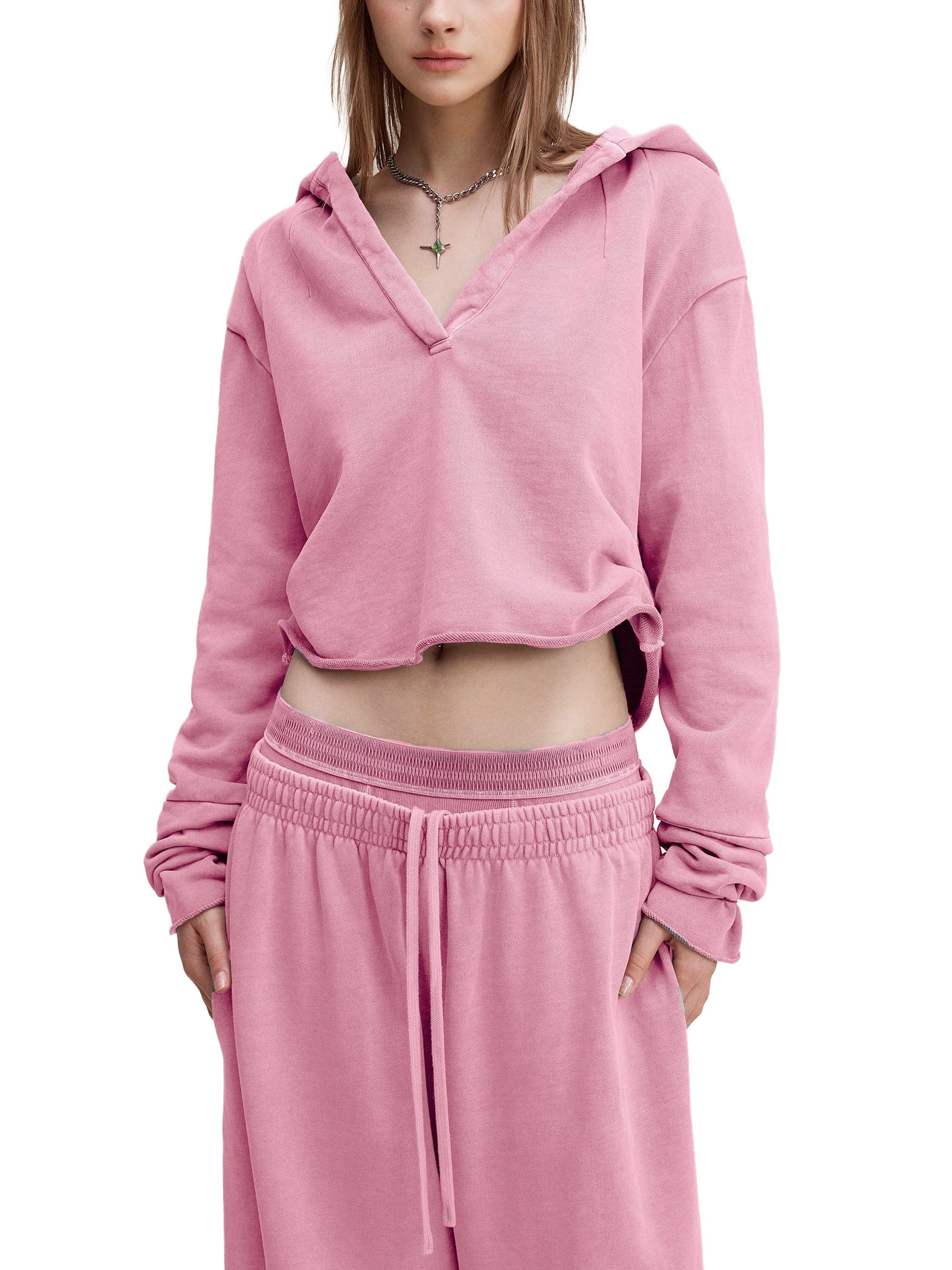 Vintage Washed Edge Hoodie