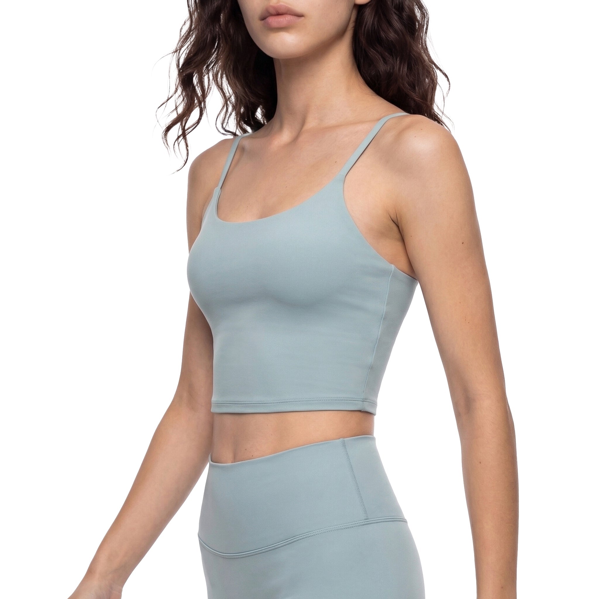 Spaghetti Strap Yoga Sports Bra