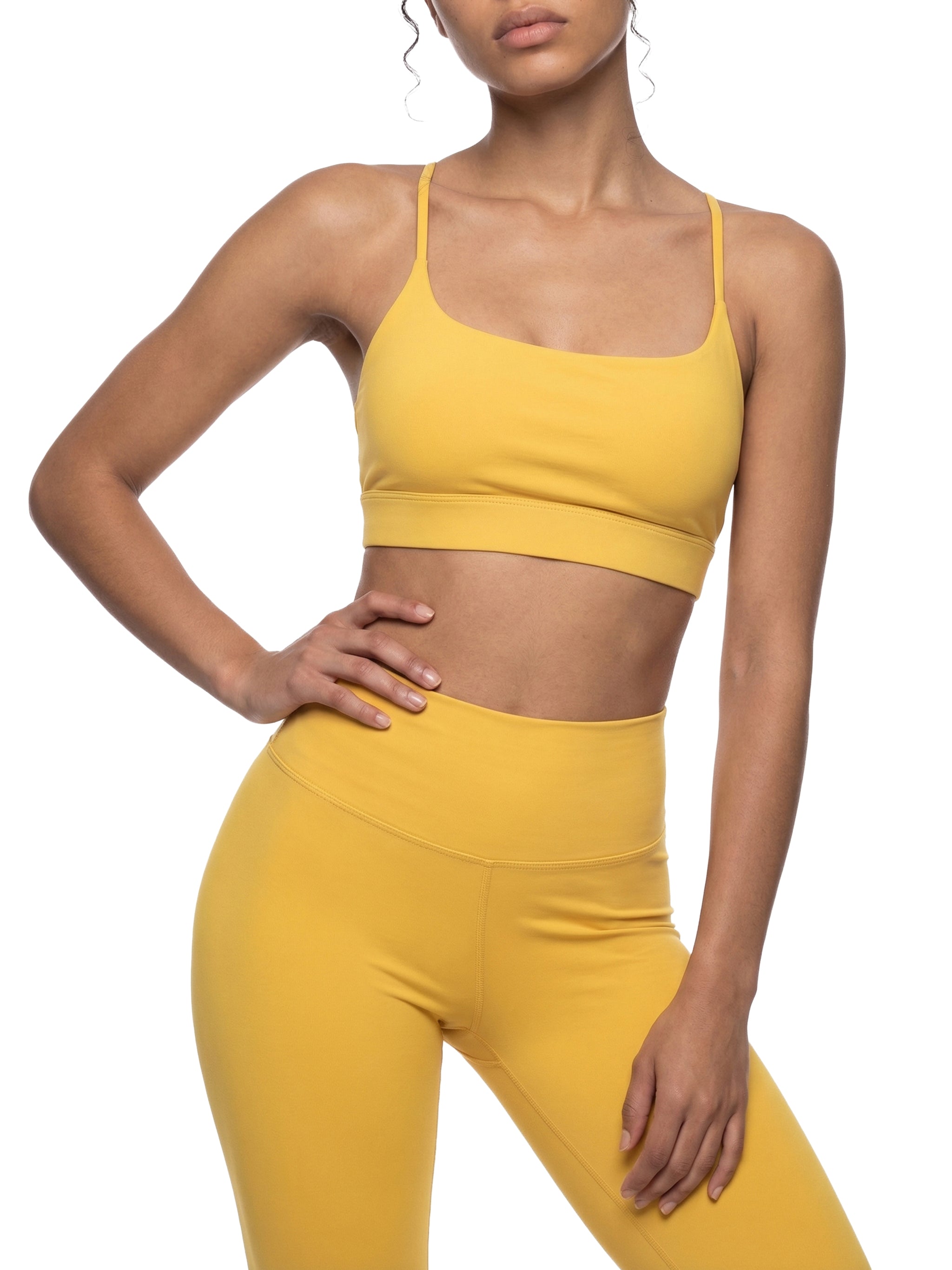 Criss Cross Yoga Sports Bra