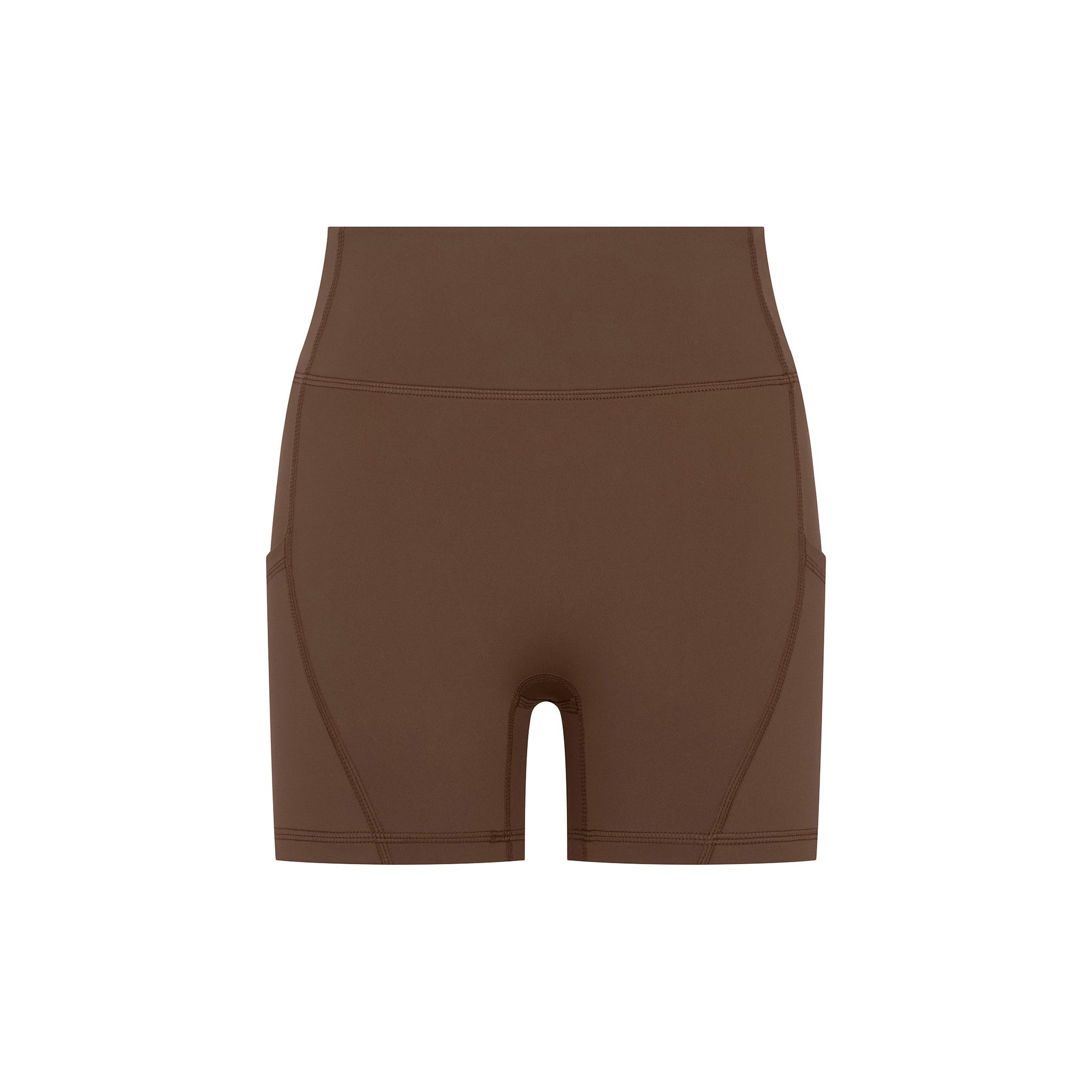 High-Waisted Pocket Biker Shorts