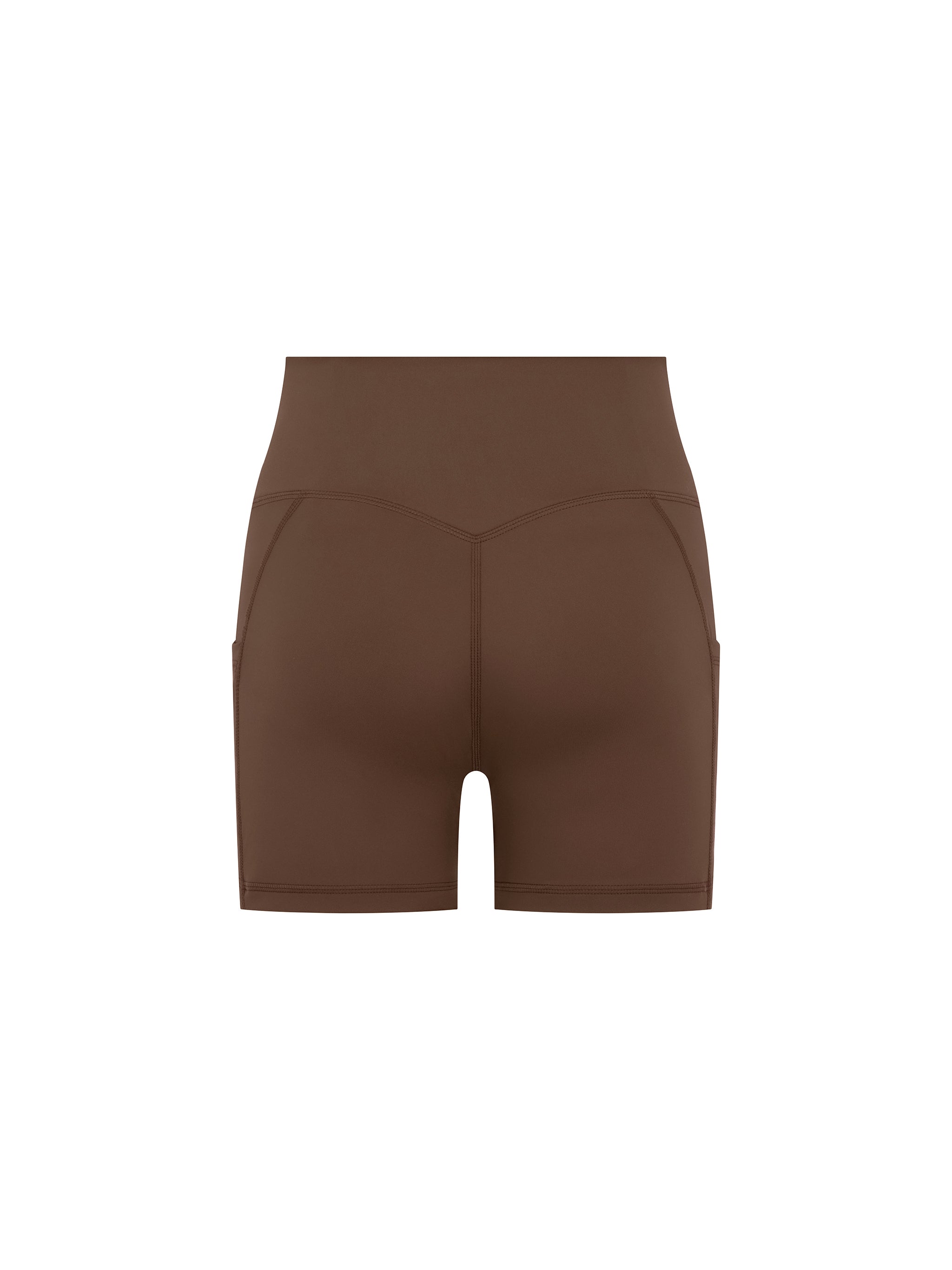 High-Waisted Pocket Biker Shorts