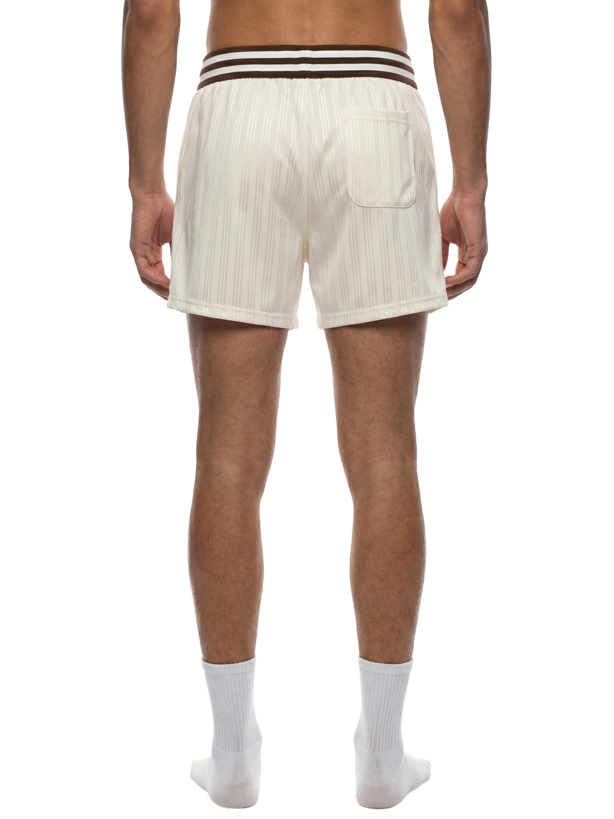 Striped Drawstring Shorts
