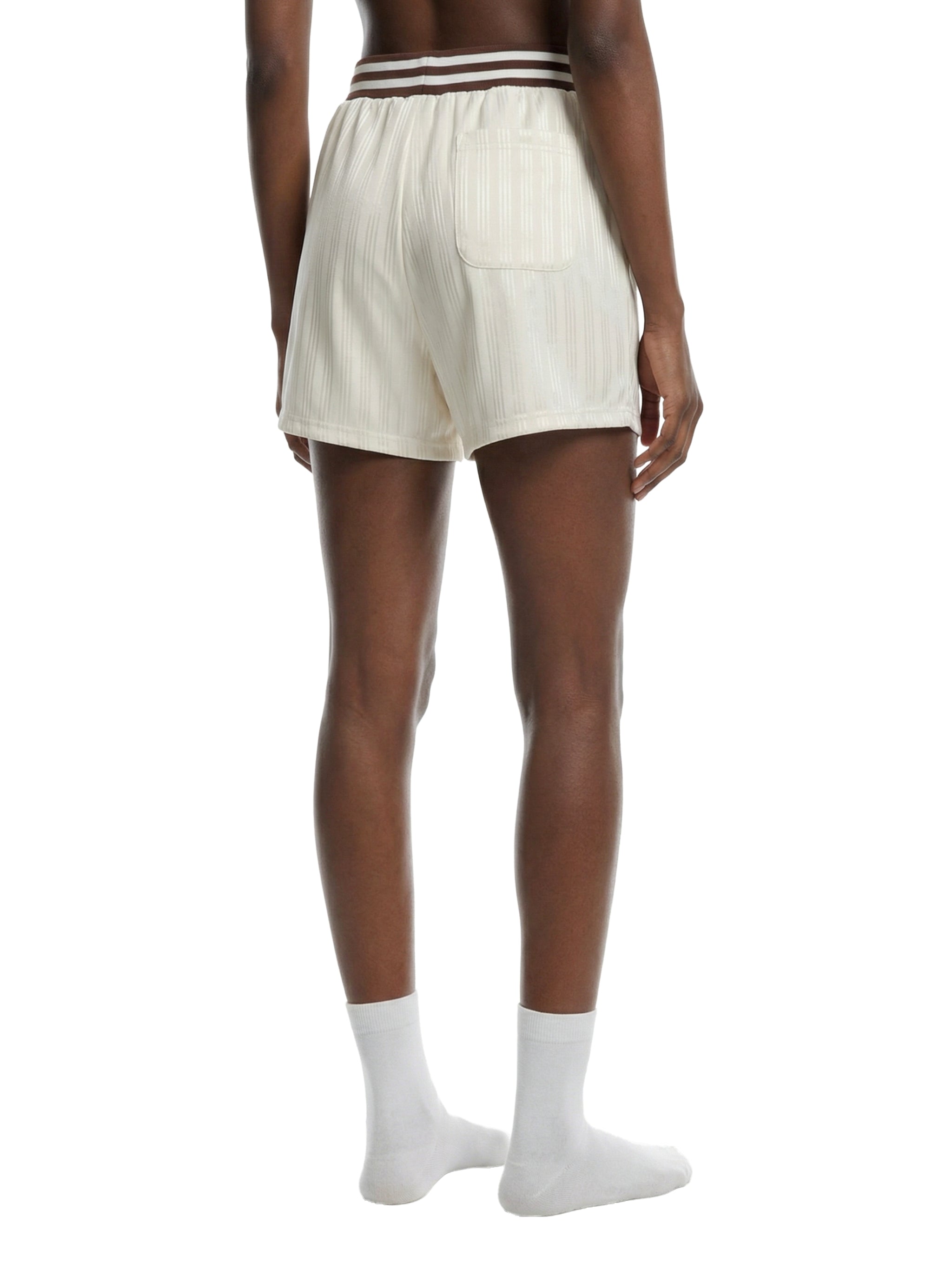 Striped Drawstring Shorts