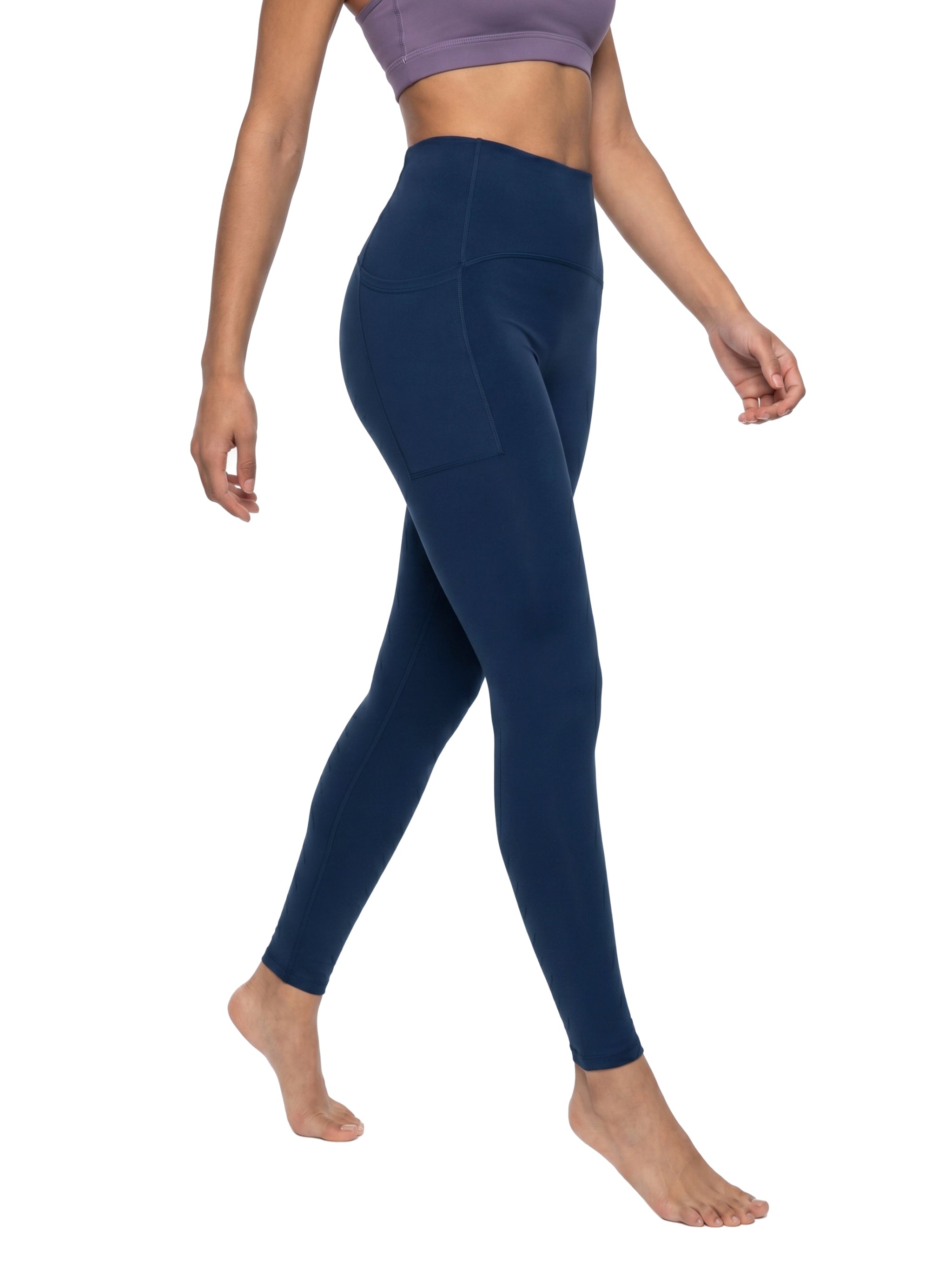 High-Rise Ankle-Length Leggings